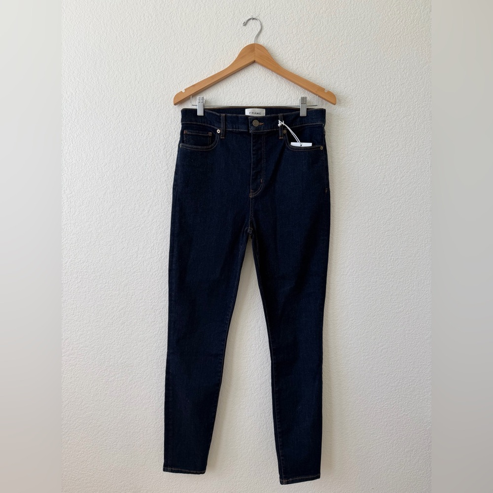 FRAME Women’s Le High Skinny Jeans in Fairway Size 32 NWT